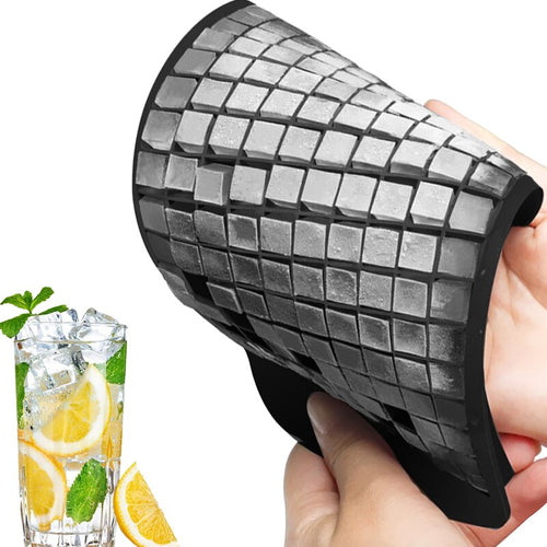 Ice Cube Tray 160 Grids 1X1cm Silicone Fruit Ice Cube Maker DIY Creative Small Ice Cube Mold Square Shape Kitchen Accessories