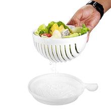 Load image into Gallery viewer, Salad Cutter Bowl Salad Maker Tools Fast Fruit Vegetable Chopper Bowl Fresh Salad Slicer Useful Kitchen Vegetable cleaning Tools